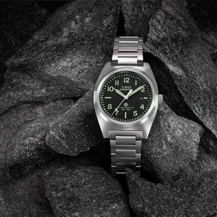 Timex Expedition Capstone 39mm SS angled shot picture