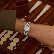 Timex Addison 23mm Silver Gold SS