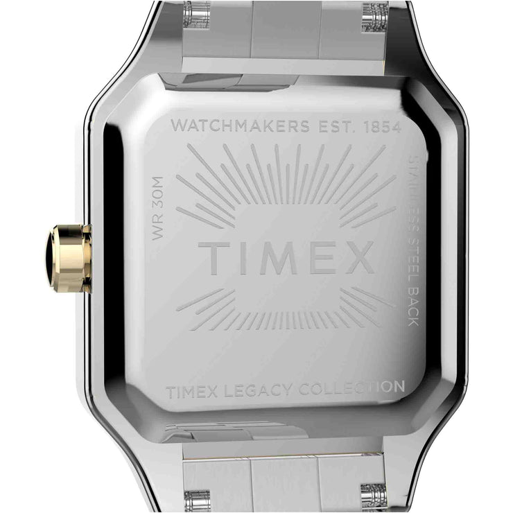 Timex Addison 23mm Silver Gold SS