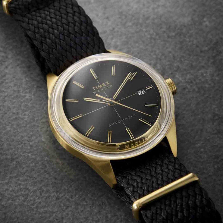 Timex Marlin Jet Automatic 38mm Black