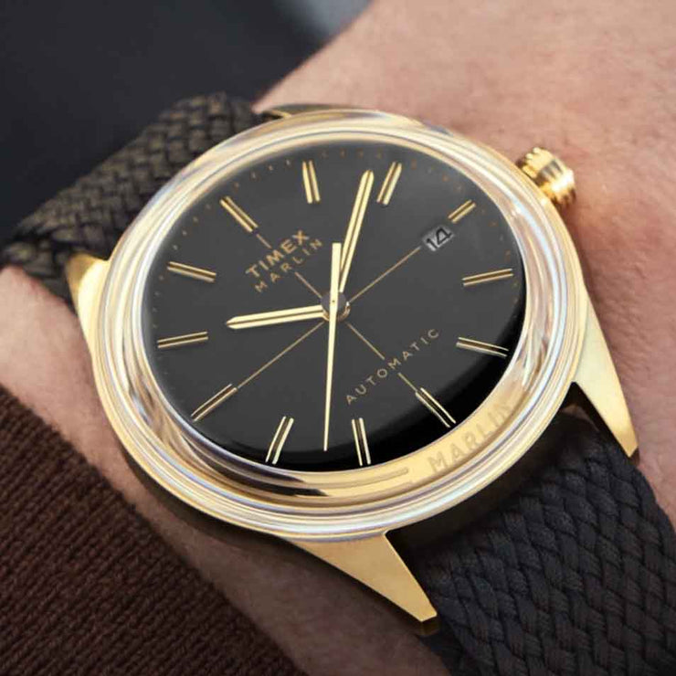 Timex Marlin Jet Automatic 38mm Black