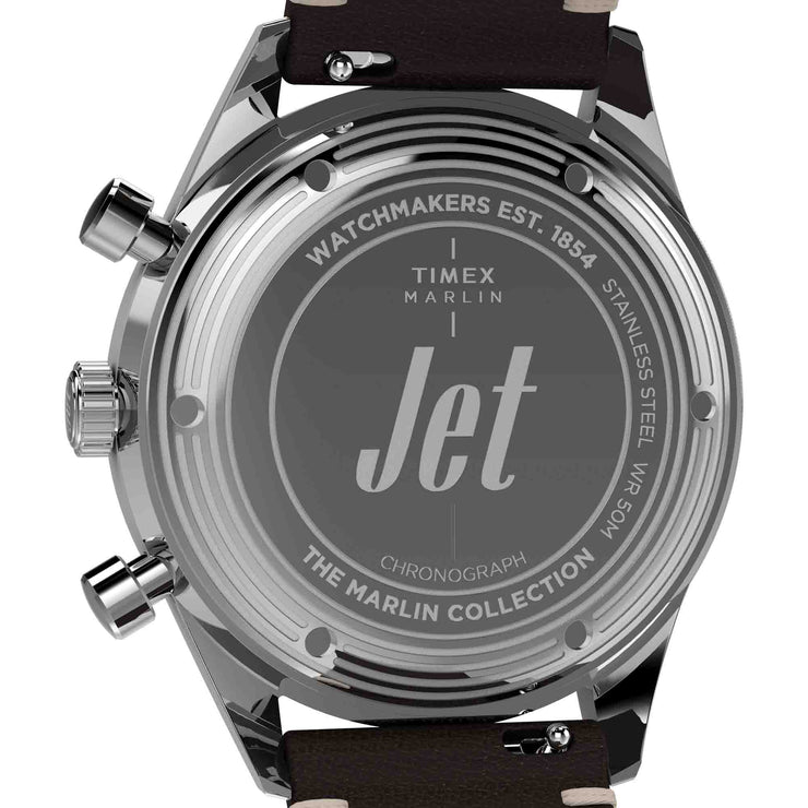 Timex Marlin Jet Quartz Chronograph 40mm Black