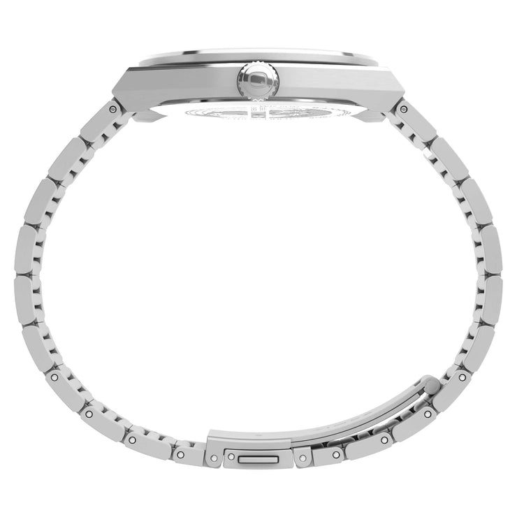 Timex Q Continental Day and Date 39mm Black SS