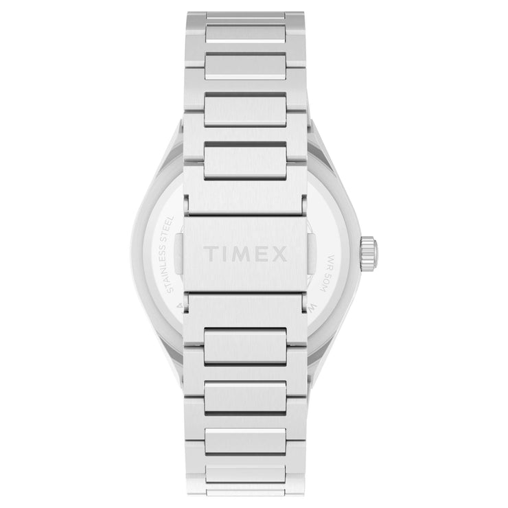 Timex Q Continental Day and Date 39mm Black SS