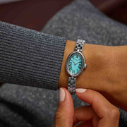 Timex Cavatina 19mm Blue SS