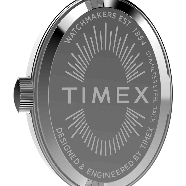 Timex Cavatina 19mm Blue SS