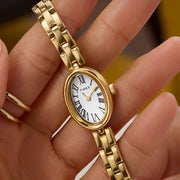 Timex Cavatina 19mm Gold White SS