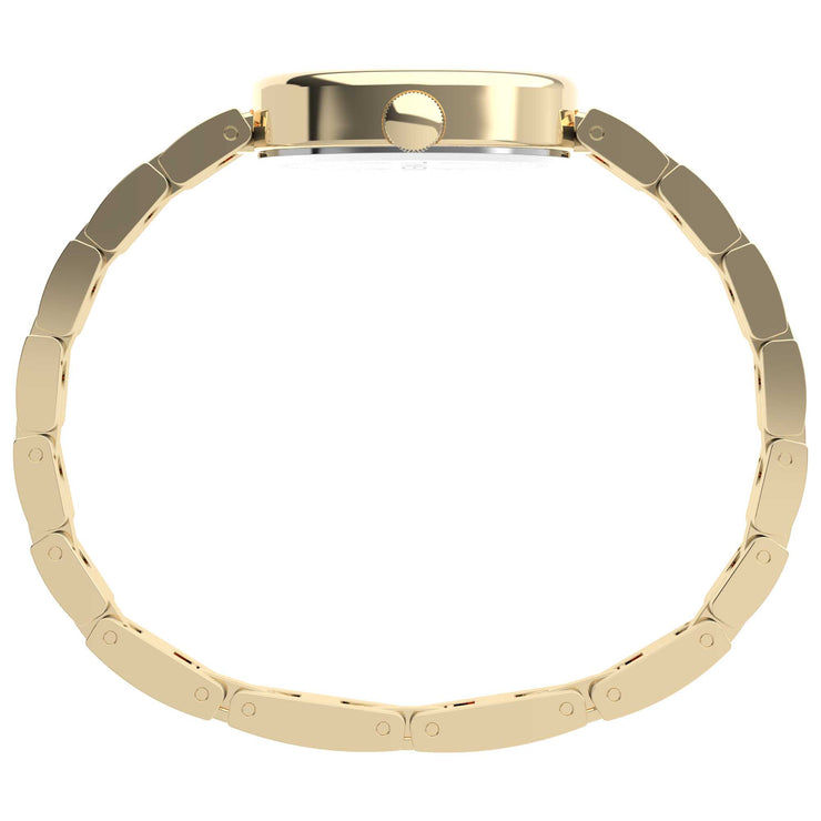 Timex Cavatina 19mm Gold White SS
