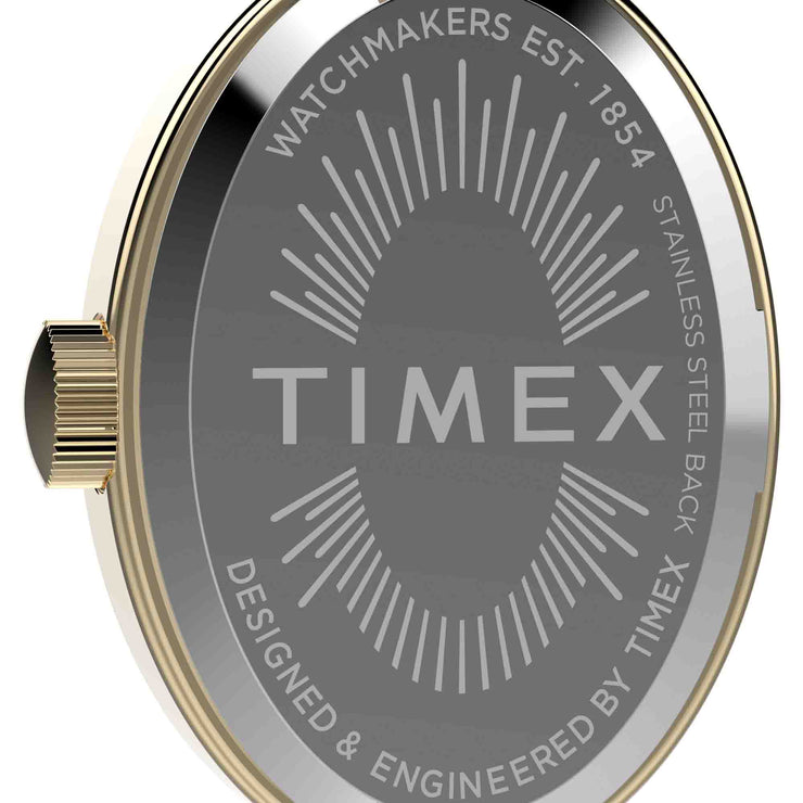 Timex Cavatina 19mm Gold White SS