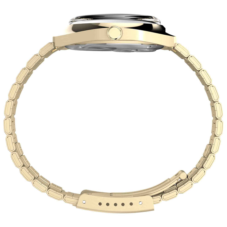 Timex Q 1975 Enigma 37mm Black Gold SS