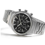 Timex Q Falcon Eye Chronograph 40mm Black SS