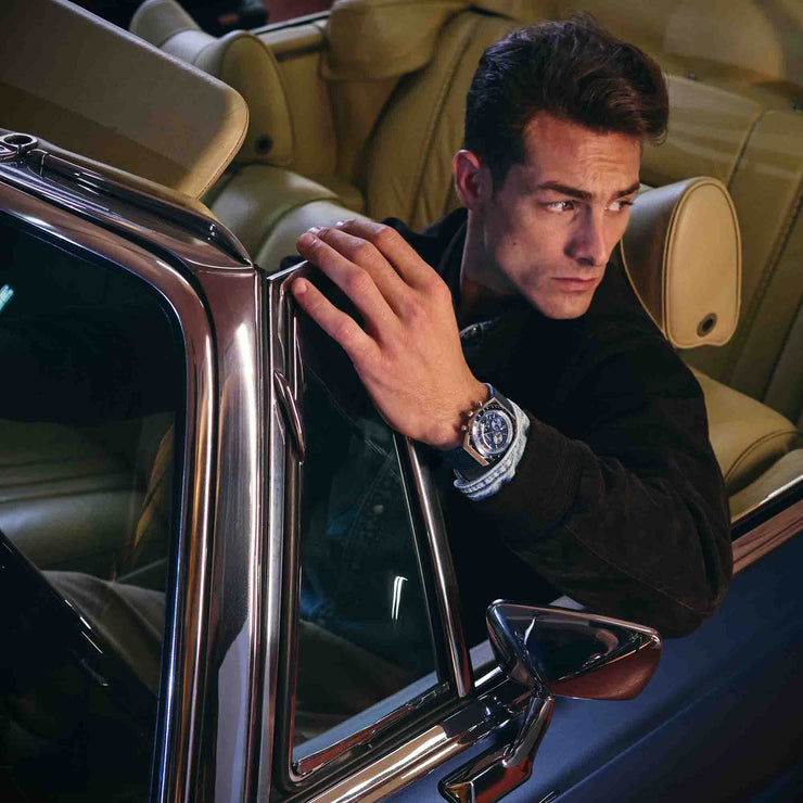 Timex Q Chronograph 40mm Blue