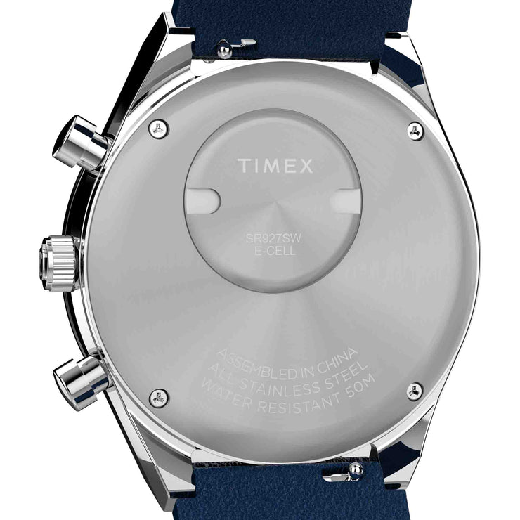 Timex Q Chronograph 40mm Blue