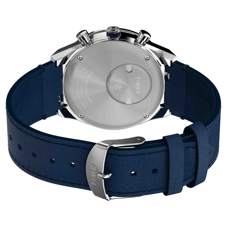 Timex Q Chronograph 40mm Blue