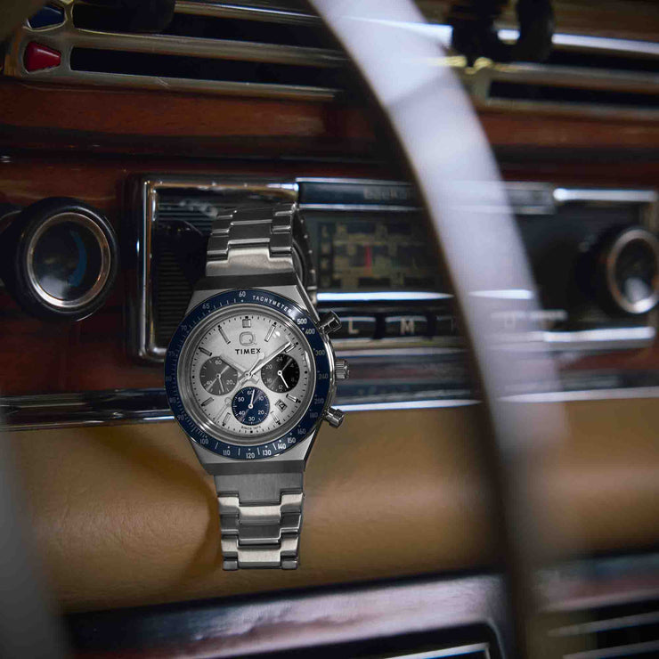 Timex Q Chronograph 40mm SS