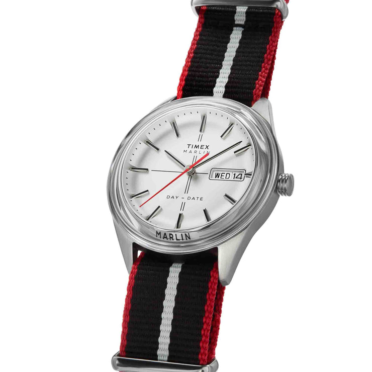 Timex Marlin Jet Quartz 38mm White