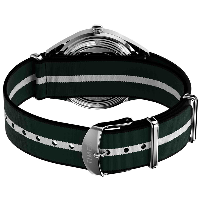 Timex Marlin Jet Quartz 38mm Green angled shot picture