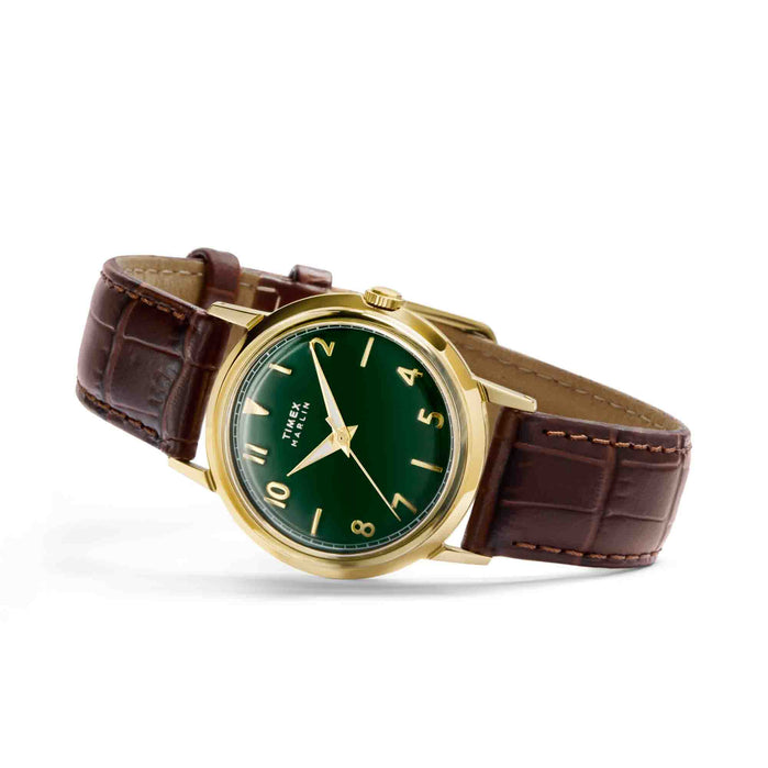 Timex Marlin 34mm Green angled shot picture