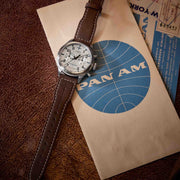 Timex Waterbury Ace Chronograph x Pan Am 41mm Tan