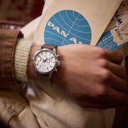 Timex Waterbury Ace Chronograph x Pan Am 41mm Tan