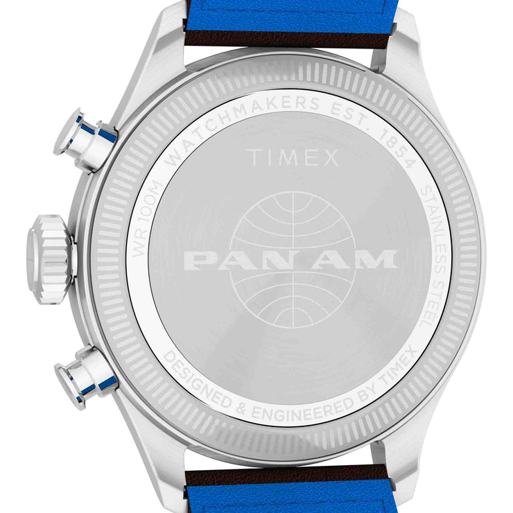 Timex Waterbury Ace Chronograph x Pan Am 41mm Tan