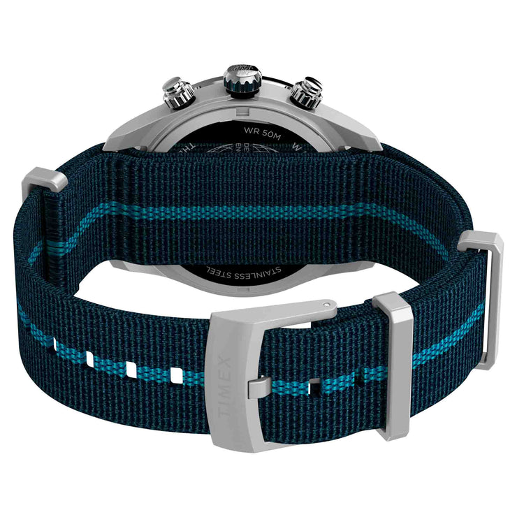 Timex Waterbury Heritage Chronograph 39mm Blue