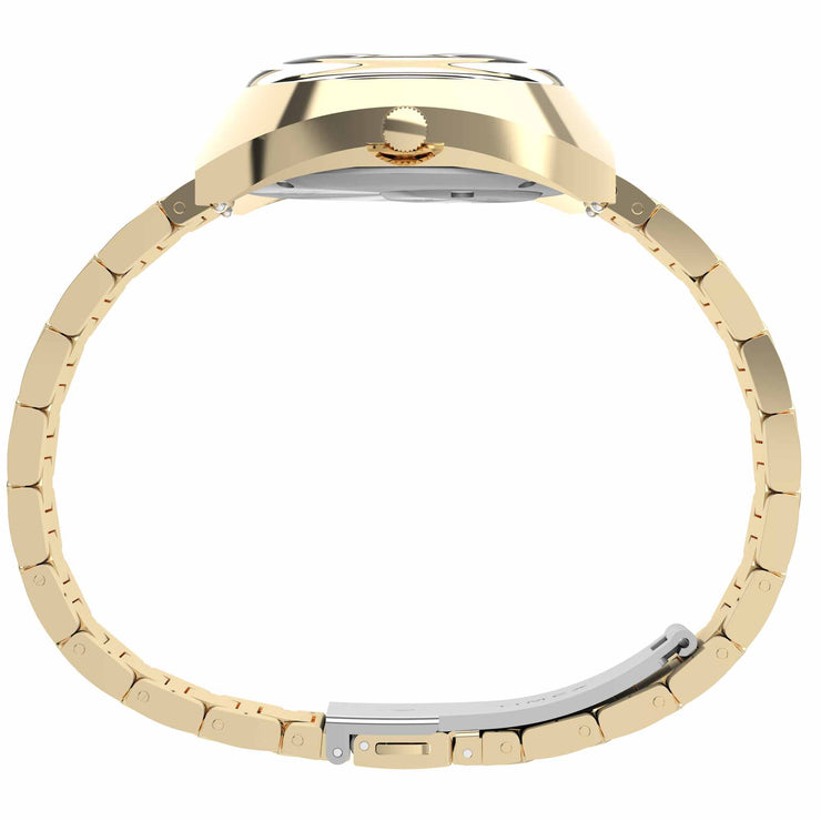 Timex Q 1972 Time Machine Reissue 39mm Tigers Eye SS