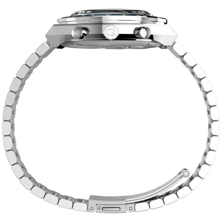 Timex Q Chronograph x Peanuts 40mm Blue SS