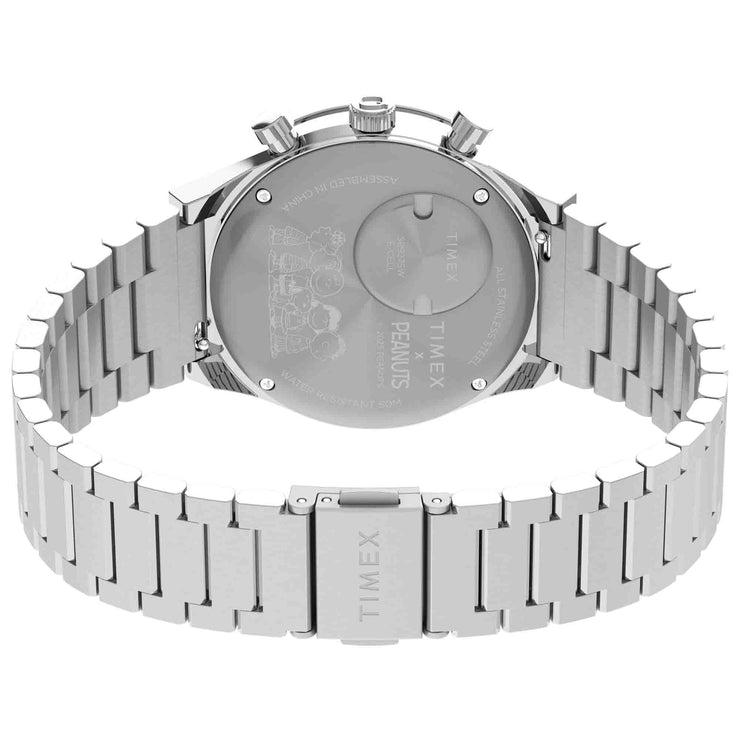 Timex Q Chronograph x Peanuts 40mm Blue SS
