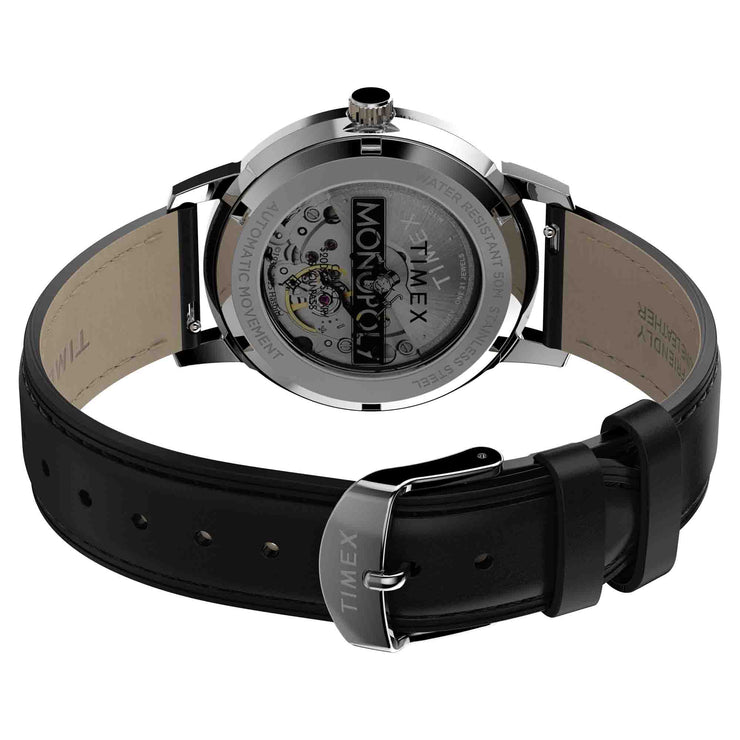 Timex Marlin Automatic x Monopoly 38mm Silver