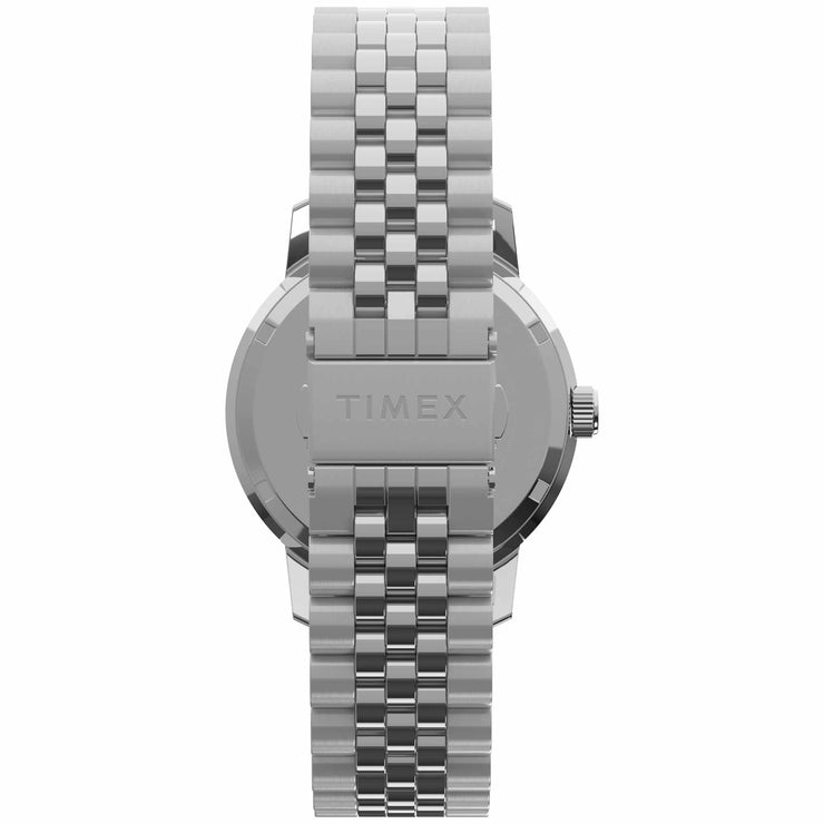 Timex Marlin GMT 40mm Blue Silver SS