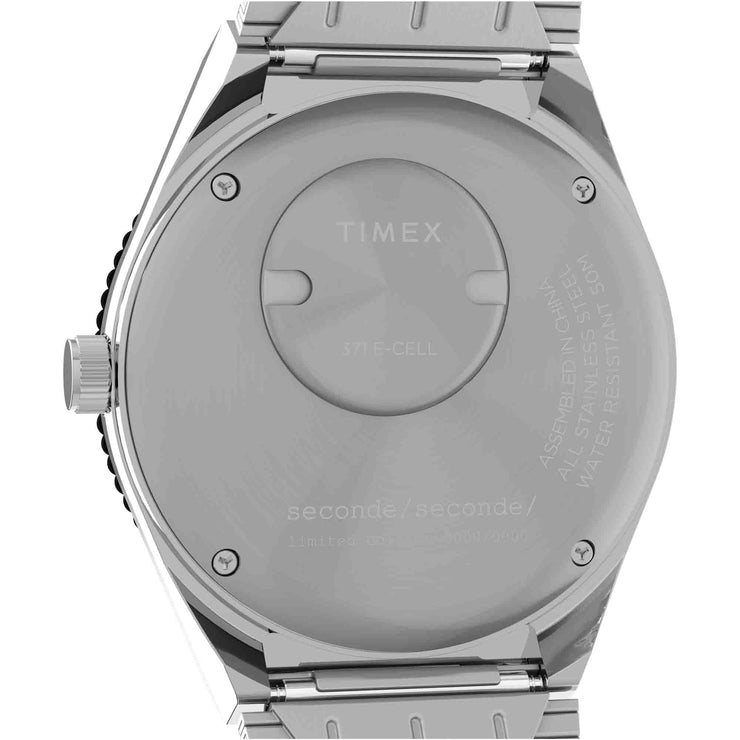 Timex x seconde/seconde/ 38mm Black SS