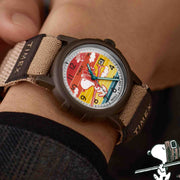 Timex Camper x Peanuts Ski 38mm Orange