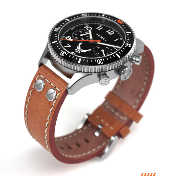 Hemel HFT20 USAF Chronograph Special Edition angled shot picture