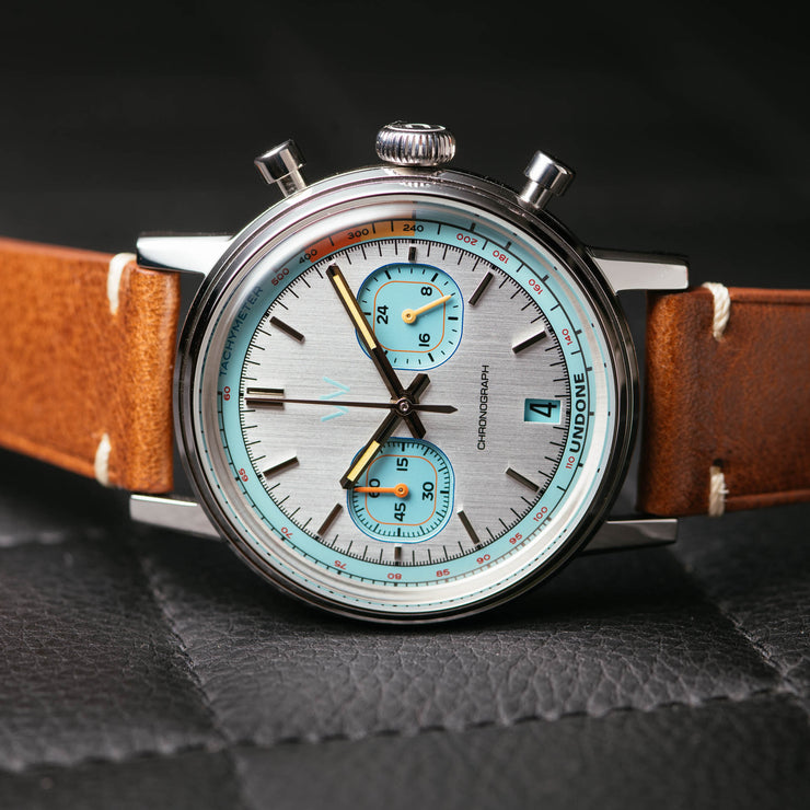 UNDONE x Watches.com Vintage 70s Killy Chronograph Silver