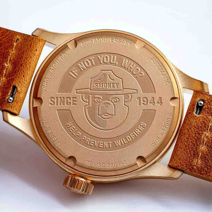 Vero The Smokey Bear 80th Edition Automatic Forest Green – Watches.com