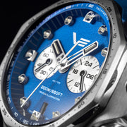 Vostok-Europe Atomic Age Andrei Sakharov Chronograph Blue