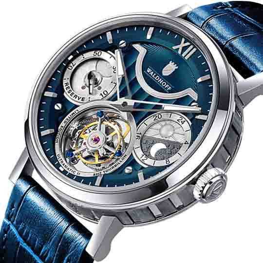 Manufaktur Waldhoff Ultramatic II Tourbillon Royal Blue