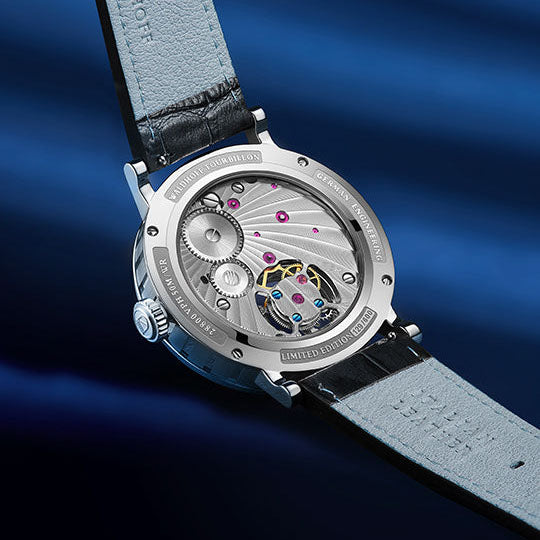 Manufaktur Waldhoff Ultramatic II Tourbillon Royal Blue