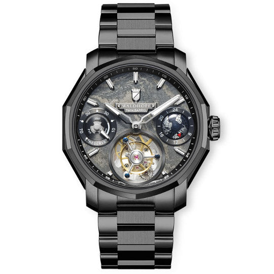 Manufaktur Waldhoff Continental Tourbillon Black