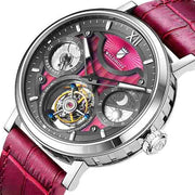 Manufaktur Waldhoff Ultramatic II Tourbillon Burgundy