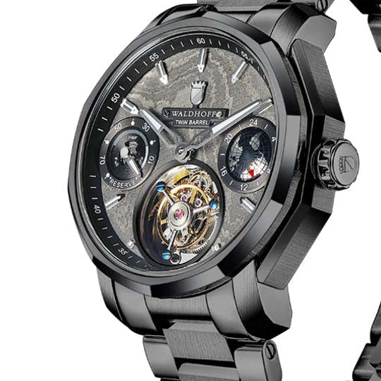 Manufaktur Waldhoff Continental Tourbillon Black