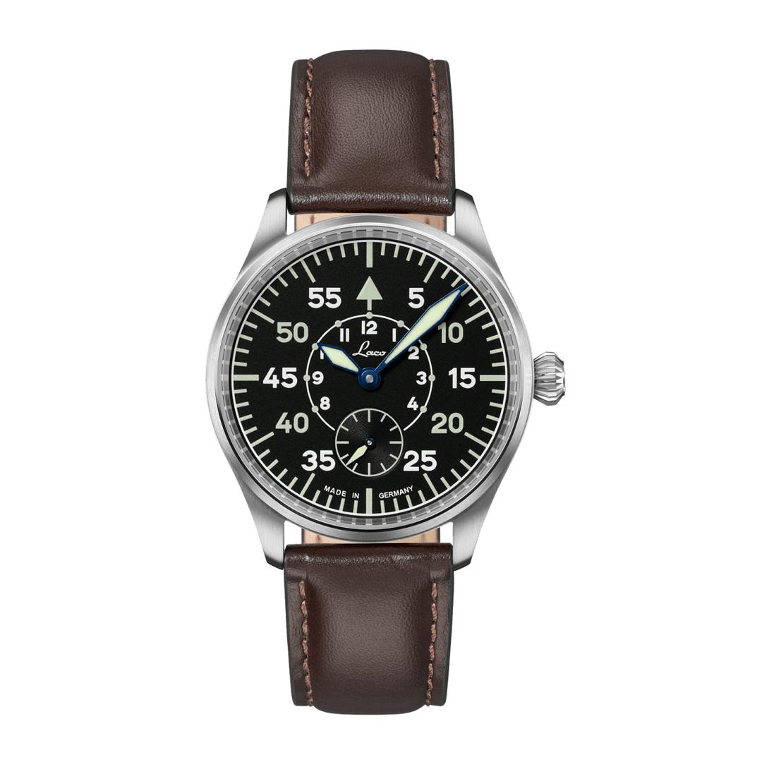Laco Wurzburg 39 Type A Dial Black Dial – Watches.com