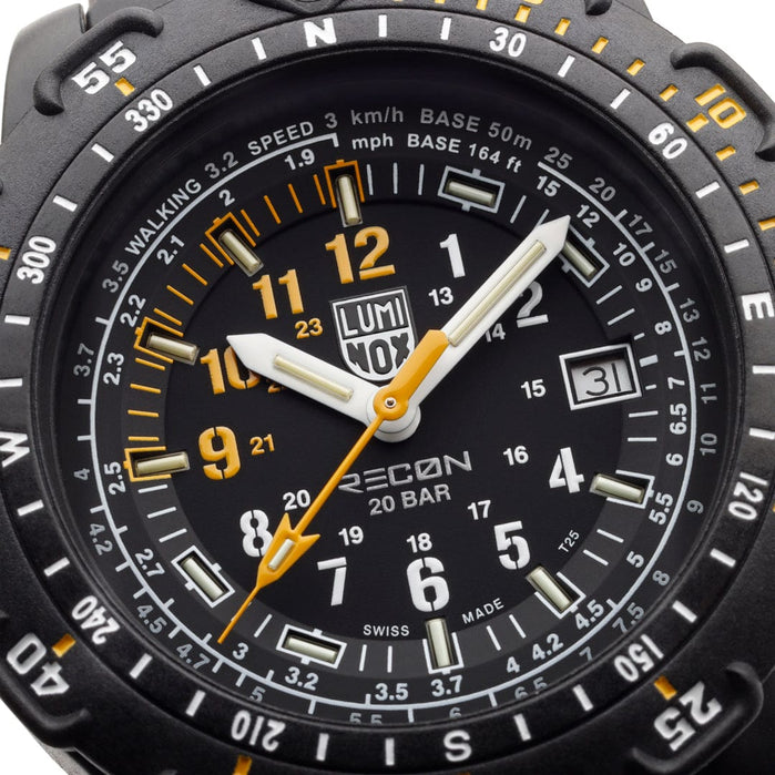 Luminox Recon Point Man 8820 Series Tritium Heritage 45mm Carbon angled shot picture