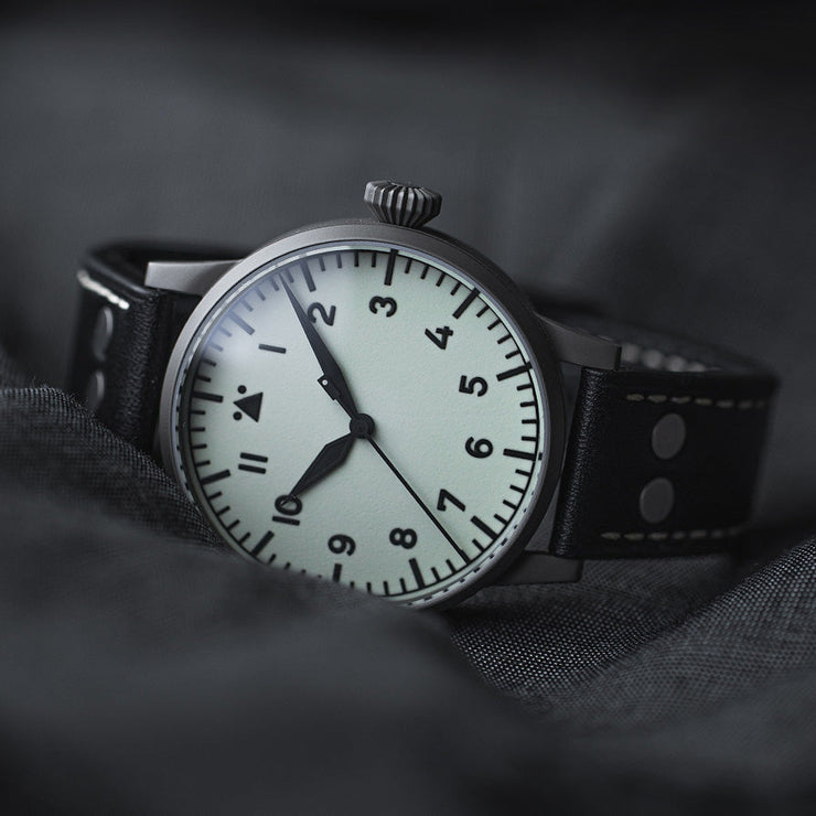 Laco Florenz Pilot Watch 42mm White – Watches.com