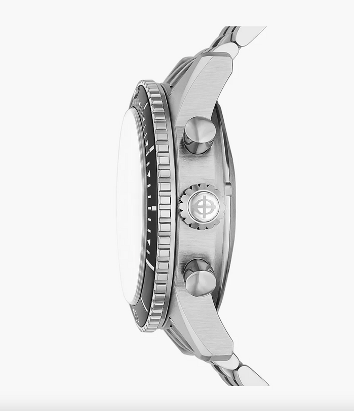 Zodiac Sea-Chron Automatic Chronograph Black angled shot picture