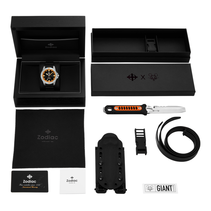 Zodiac Pro-Diver Automatic x Giant Mouse Collab Limited Edition