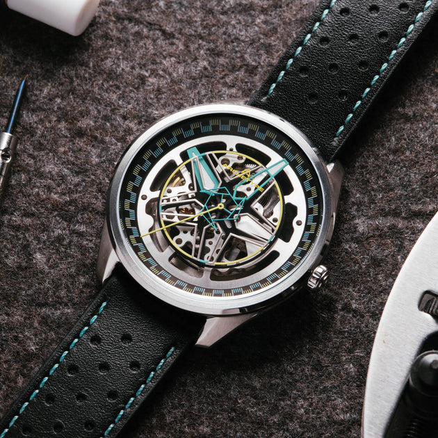 Archetype Challenger Automatic Steel Aqua | Watches.com