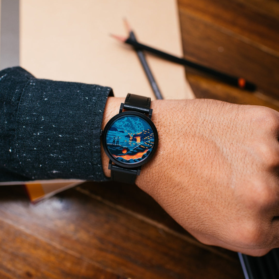 Asterisk Hawaii Volcanoes Jump Hour Automatic | Watches.com