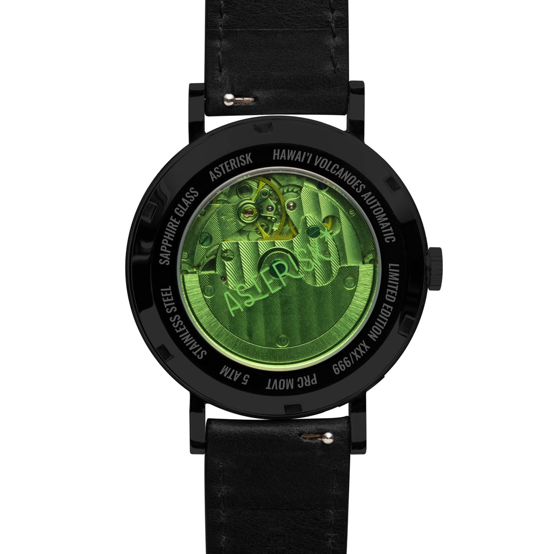 Asterisk Hawaii Volcanoes Jump Hour Automatic | Watches.com